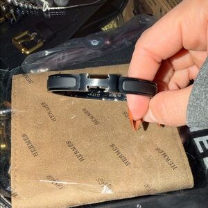 H Black Bracelet